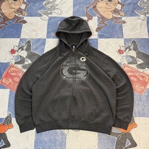 Green Bay packers zip up sweatshirt